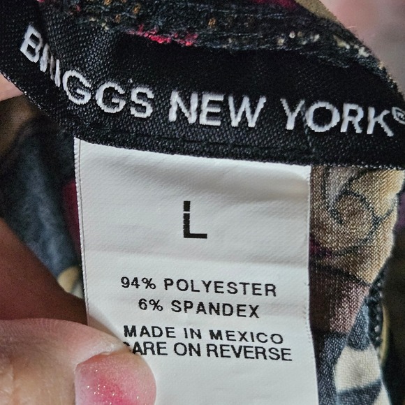 Briggs New York Paisley Floral Flounce Hem Midi Skirt - Picture 3 of 3